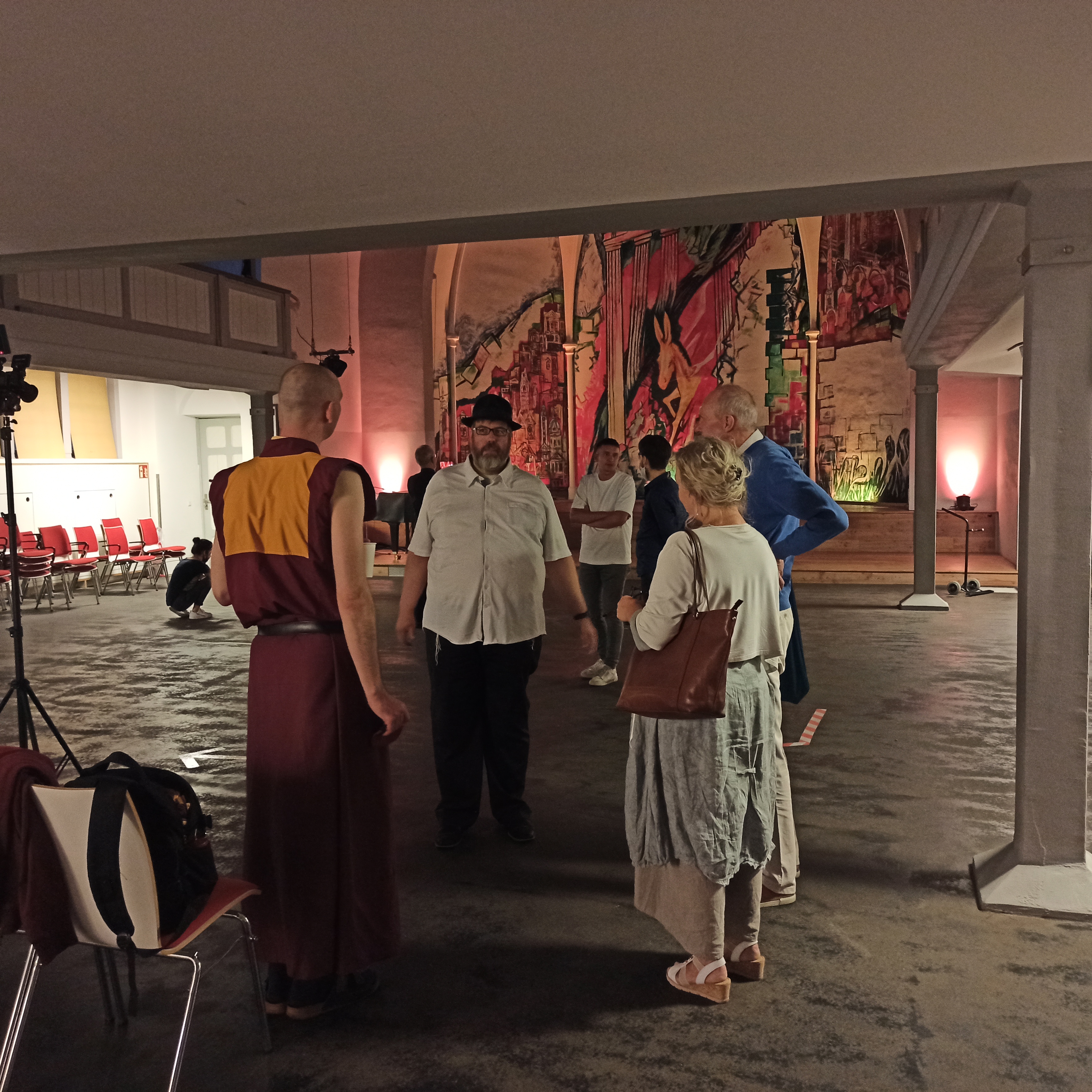 Lange Nacht der Religionen: Vorbereitung und Erstellung des Videoteaser am 25.08.2020.